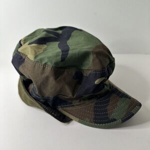 Cap, Camouflage‎ Class 1 Atlas Headwear, Inc Military Hat  Size 7 1/4 Excellent